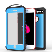 Load image into Gallery viewer, iPhone 7+ Plus Waterproof Case, Punkcase ALPINE Series, Light Blue | Heavy Duty Armor Cover (Color in image: black)
