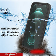 Charger l&#39;image dans la galerie, iPhone 13  Waterproof Case, Punkcase [Extreme Series] Armor Cover W/ Built In Screen Protector [Black] (Color in image: Teal)
