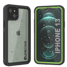 Charger l&#39;image dans la galerie, iPhone 13  Waterproof Case, Punkcase [Extreme Series] Armor Cover W/ Built In Screen Protector [Light Green] (Color in image: Light Green)
