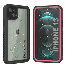 Charger l&#39;image dans la galerie, iPhone 13  Waterproof Case, Punkcase [Extreme Series] Armor Cover W/ Built In Screen Protector [Pink] (Color in image: Pink)
