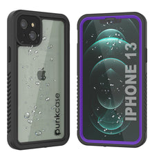 Charger l&#39;image dans la galerie, iPhone 13  Waterproof Case, Punkcase [Extreme Series] Armor Cover W/ Built In Screen Protector [Purple] (Color in image: Purple)
