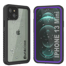 Charger l&#39;image dans la galerie, iPhone 13 Mini  Waterproof Case, Punkcase [Extreme Series] Armor Cover W/ Built In Screen Protector [Purple] (Color in image: Purple)
