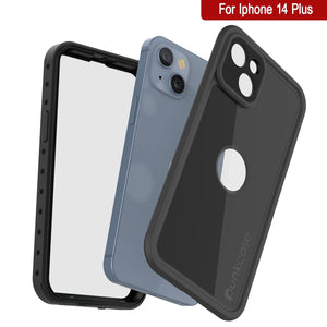 Coque étanche IP68 pour iPhone 14 Plus, Punkcase [Noir] [Série StudStar] [Ajustement mince]