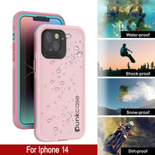 Load image into Gallery viewer, Coque étanche pour iPhone 14 Punkcase [Série Aqua] Coque de protection [Rose]
