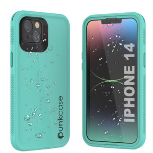 Étui étanche Punkcase iPhone 14 [Série Aqua] Coque de protection [Bleu]