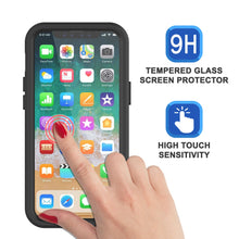 Load image into Gallery viewer, Coque étanche Punkcase pour iPhone 14 Plus [Série Aqua Extreme] Protection en armure [Noir]
