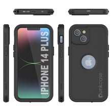 Load image into Gallery viewer, Coque étanche Punkcase pour iPhone 14 Plus [Série Aqua Extreme] Protection en armure [Noir]
