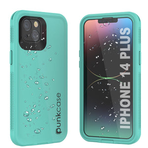 Punkcase Coque étanche iPhone 14 Plus [Série Aqua] Protection renforcée [Bleu]