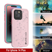 Load image into Gallery viewer, Punkcase Coque étanche pour iPhone 14 Plus [Série Aqua] Couverture blindée [Rose]
