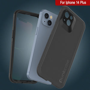 Étui imperméable Punkcase iPhone 14 Plus [Série Aqua] Coque de protection [Noir]