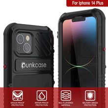 Load image into Gallery viewer, Coque étanche en aluminium pour iPhone 16 Plus Metal Extreme 3.0 Series IP68 avec protecteur d&#39;écran intégré et béquille [Or]
