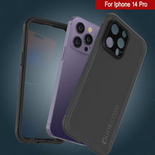 Load image into Gallery viewer, Coque étanche Punkcase iPhone 14 Pro [Série Aqua] Coque de protection [Noir]
