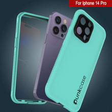 Load image into Gallery viewer, Punkcase Coque étanche pour iPhone 14 Pro [Série Aqua] Housse blindée [Bleu]
