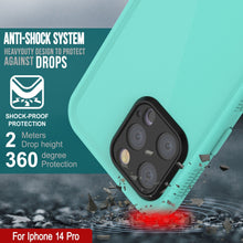 Load image into Gallery viewer, Punkcase Coque étanche pour iPhone 14 Pro [Série Aqua] Housse blindée [Bleu]
