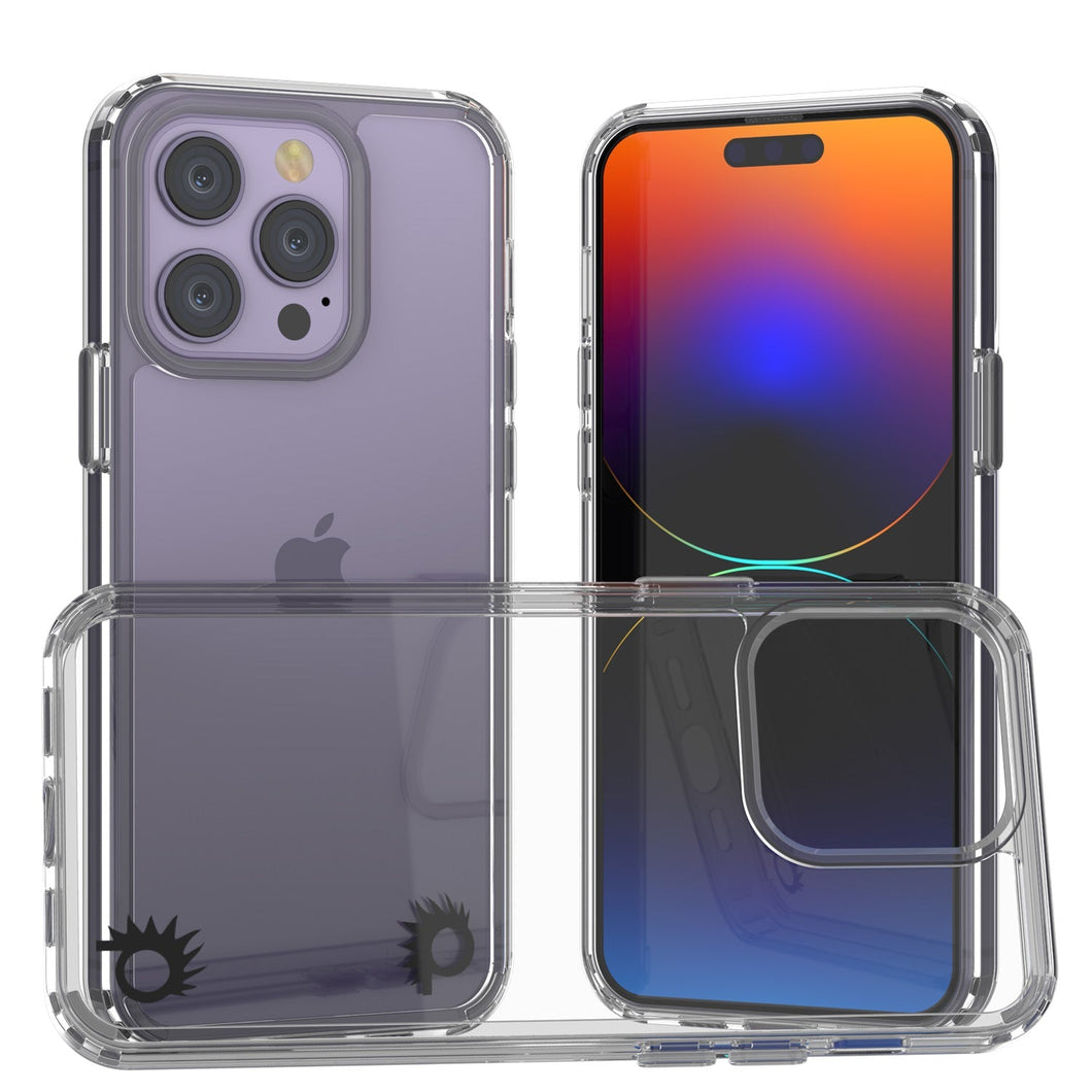 Étui iPhone 15 Pro Punkcase® LUCID 2.0 Série Clair avec Protecteur d'écran SHIELD | Ajustement Ultra