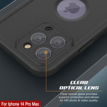 Load image into Gallery viewer, Étui étanche Punkcase pour iPhone 14 Pro Max [Série Aqua Extreme] Coque de protection [Noir]
