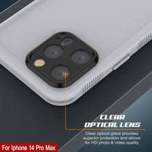 Charger l&#39;image dans la galerie, Coque imperméable Punkcase pour iPhone 14 Pro Max [série Aqua] Étui de protection [blanc]
