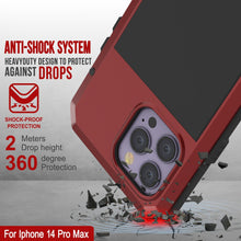 Charger l&#39;image dans la galerie, Coque en métal pour iPhone 15 Pro Max, étui résistant aux chocs de qualité militaire, intégral, rigide [jaune].
