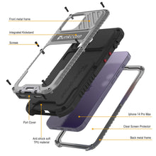 Load image into Gallery viewer, Coque iPhone 14 Pro Max Metal Extreme 3.0, étui antichoc robuste de qualité militaire [preuve des chocs] é
