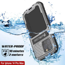 Load image into Gallery viewer, Coque iPhone 14 Pro Max Metal Extreme 3.0, étui antichoc robuste de qualité militaire [preuve des chocs] é

