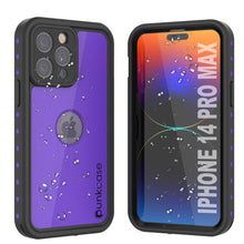 Load image into Gallery viewer, Coque étanche IP68 pour iPhone 14 Pro Max, Punkcase [Violet] [Série StudStar] [Slim Fit] [Anti-poussière]
