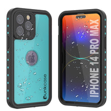 Load image into Gallery viewer, Coque étanche IP68 pour iPhone 14 Pro Max, Punkcase [teal] [série StudStar] [ajustement mince]
