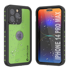 Load image into Gallery viewer, Coque étanche IP68 pour iPhone 14 Pro Max, Punkcase [Vert clair] [Série StudStar] [Ajustement Slim] [Anti-poussière]
