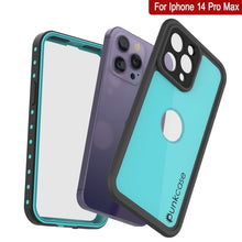 Load image into Gallery viewer, Coque étanche IP68 pour iPhone 14 Pro Max, Punkcase [teal] [série StudStar] [ajustement mince]
