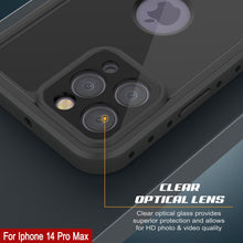 Charger l&#39;image dans la galerie, Coque étanche IP68 pour iPhone 15 Pro Max, Punkcase [Noir] [Série StudStar] [Ajustement mince]
