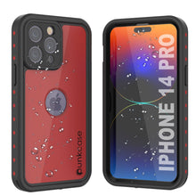 Load image into Gallery viewer, Étui étanche IP68 pour iPhone 15 Pro, Punkcase [Rouge] [Série StudStar] [Ajustement Slim]
