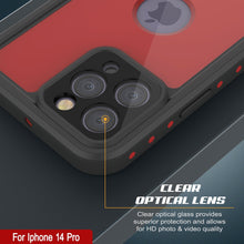 Load image into Gallery viewer, Étui étanche IP68 pour iPhone 15 Pro, Punkcase [Rouge] [Série StudStar] [Ajustement Slim]

