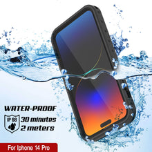 Load image into Gallery viewer, Coque étanche IP68 pour iPhone 14 Pro, Punkcase [Noire] [Série StudStar] [Ajustement fin]
