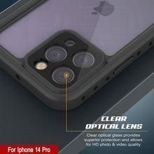 Load image into Gallery viewer, Coque étanche IP68 pour iPhone 15 Pro, Punkcase [Transparente] [Série StudStar] [Ajustement fin] [Résistante à la saleté]
