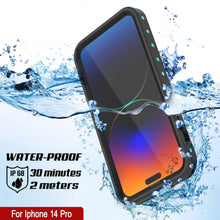 Load image into Gallery viewer, Coque étanche IP68 pour iPhone 14 Pro, Punkcase [Teal] [Série StudStar] [Coupe Slim]

