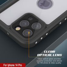 Load image into Gallery viewer, Coque étanche IP68 pour iPhone 15 Pro, Punkcase [Blanche] [Série StudStar] [Ajustement Slim] [Antipoussière]
