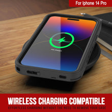 Load image into Gallery viewer, Coque étanche IP68 pour iPhone 15 Pro, Punkcase [Transparente] [Série StudStar] [Ajustement fin] [Résistante à la saleté]
