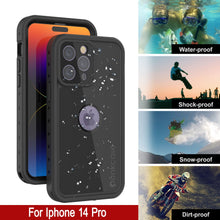 Load image into Gallery viewer, Coque étanche IP68 Punkcase pour iPhone 15 Pro, [Noir] [Série StudStar] [Slim Fit]
