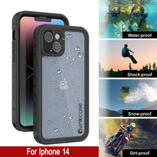 Load image into Gallery viewer, Coque étanche IP68 pour iPhone 14, Punkcase [Transparente] [Série StudStar] [Ajustement Slim] [Antipoussière]
