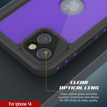 Load image into Gallery viewer, Coque étanche IP68 pour iPhone 15, Punkcase [Violette] [Série StudStar] [Slim Fit] [Résistante à la poussière]
