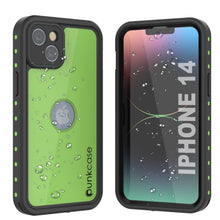 Load image into Gallery viewer, Coque étanche iPhone 14 IP68, Punkcase [Vert clair] [Série StudStar] [Ajustement fin] [Résistant à la saleté]
