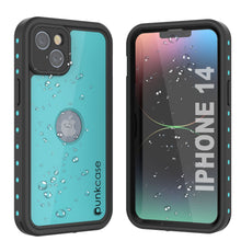 Load image into Gallery viewer, Coque iPhone 14 étanche IP68, Punkcase [Teal] [Série StudStar] [Slim Fit]
