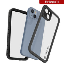 Load image into Gallery viewer, Coque étanche IP68 pour iPhone 14, Punkcase [Transparente] [Série StudStar] [Ajustement Slim] [Antipoussière]
