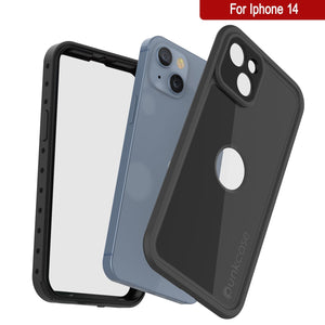 Coque étanche IP68 pour iPhone 14, Punkcase [Noir] [Série StudStar] [Ajustement Slim]