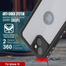 Load image into Gallery viewer, Coque étanche IP68 pour iPhone 15, Punkcase [Blanc] [Série StudStar] [Ajustement Slim] [Anti-poussière]
