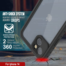 Load image into Gallery viewer, Coque étanche iPhone 15 IP68, Punkcase [Transparente] [Série StudStar] [Slim Fit] [Étanche à la poussière]
