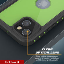 Load image into Gallery viewer, Coque étanche IP68 pour iPhone 15, Punkcase [Vert clair] [Série StudStar] [Ajustement fin] [Antipoussière]

