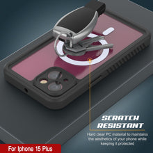 Load image into Gallery viewer, Coque étanche pour iPhone 15 Plus, Punkcase [Série Extreme] Coque de protection avec protecteur d&#39;écran intégré [Bleu marine]
