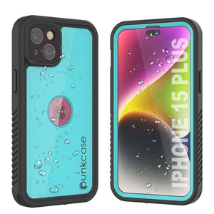 Coque étanche IP68 pour iPhone 16 Plus, Punkcase [Teal] [StudStar Series] [Slim Fit]