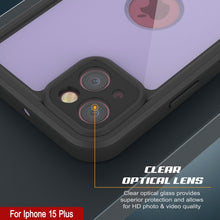 Charger l&#39;image dans la galerie, Étui étanche IP68 pour iPhone 15 Plus, Punkcase [Lilas] [Série StudStar] [Ajustement Slim] [Antipoussière].
