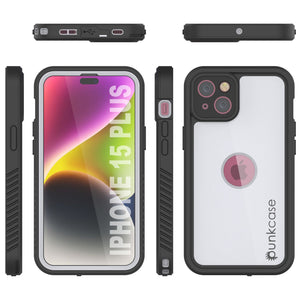 Coque étanche IP68 pour iPhone 16 Plus, Punkcase [Blanc] [Série StudStar] [Coupe ajustée] [Anti-salissures]